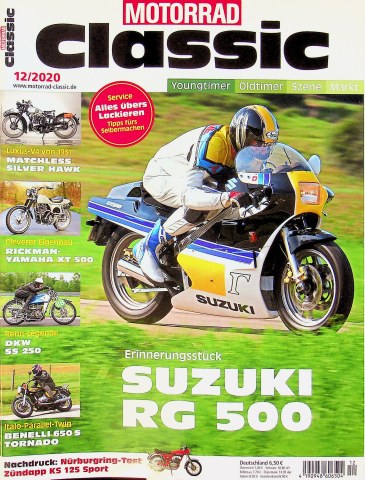 Deckblatt Motorrad Classic (12/2020)